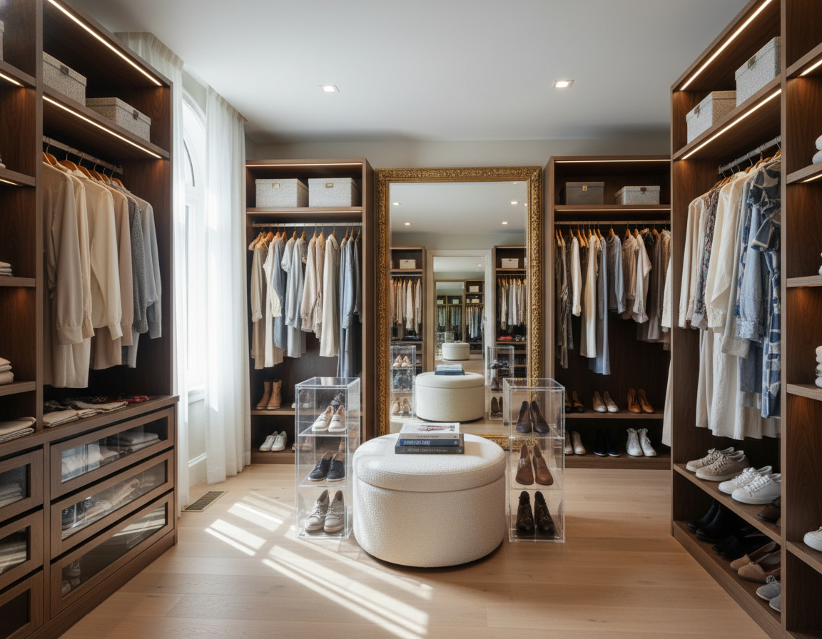 Small Walk In Closets Ideas